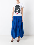 pleated maxi skirt 