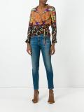 ruffle neck top