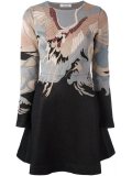 'Heron' knit skater dress