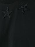 Columbian-fit star embroidered T-shirt