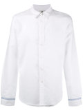 monkey print cuff shirt