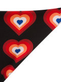 heart print bikini set