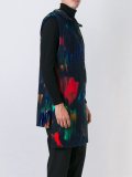 sleeveless hooded coat