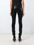 sequin embellished skinny jeans