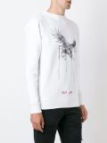 eagle print sweatshirt