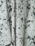 spot marble trapeze dress