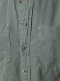 pocketed button down shirt