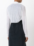 cropped cardigan