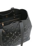 interwoven details tote 