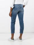 straight cropped jeans