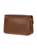 envelope flap bag with gold tone shoulder chain