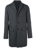 checked coat