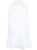 peplum hem blouse
