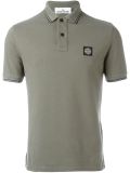 logo patch polo shirt