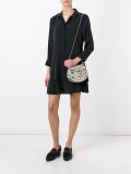 snakeskin Drew shoulder bag
