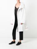 hooded oversized coat