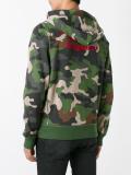 camouflage print hoodie