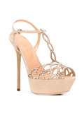 embellished platform sandals 