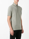 embroidered logo polo shirt