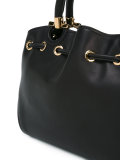 drawstring style hand bag