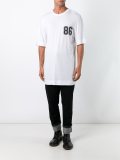 '86' print T-shirt