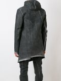 dislocated fastening mid coat