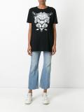 leopard print T-shirt