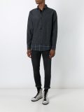 panelled polo shirt