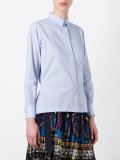 pleated back shirt