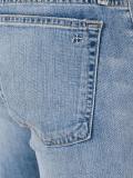 double cuff cropped jeans 