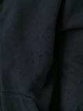 shredded trim cardigan 
