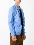 ruched blazer