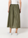 military A-line skirt