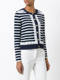 striped cardigan