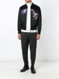 eagle patch bomber jacket