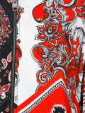 paisley patterned bomber