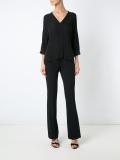 v neck blouse