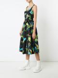 tropical print dress