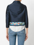 layered cropped jacket