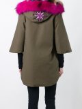 fur collar parka 