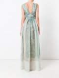 botanical print dress