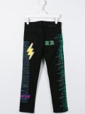 'Flame' printed jeas