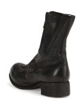 front zip ankle boots