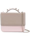 flap closure shoulder bag