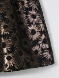 daisy jacquard skirt