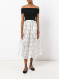 circle pattern full skirt