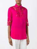 lace inserts shirt 