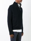 zipped cardigan