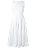 sleeveless mid-length dress