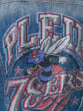 embellished number back jacket